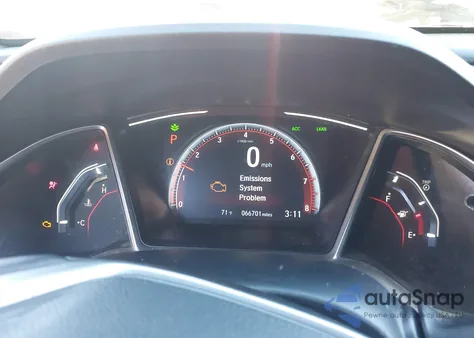 2021 Honda Civic Sport из США, поврежденный, VIN 2HGFC2F82MH506524